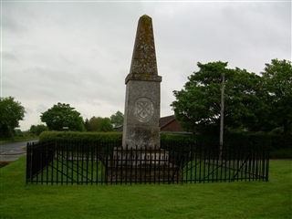 John Hampden memorial at Chalgrove