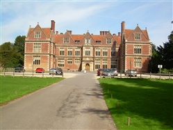 Shaw House on the eastern side of the battlefield. Attacked by the Earl of Manchester