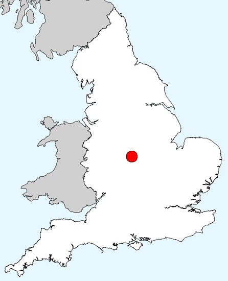 Bosworth national location map