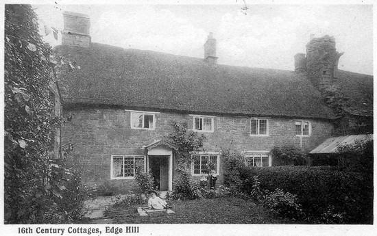 16th century cottages on Edgehill