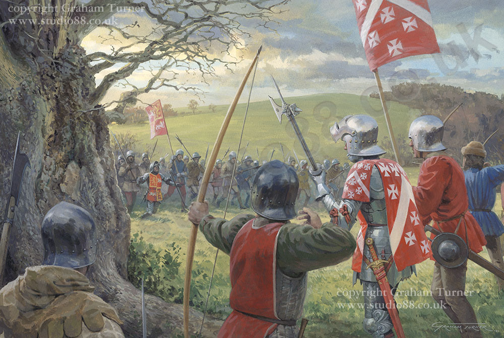 the Battle of Nibley Green by Graham Turner the Battle of Nibley Green by Graham Turner