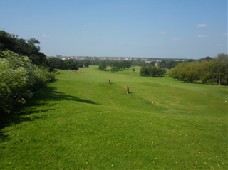Northampton battlefield from the Eleanor Cross