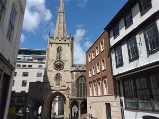 St John's in the Wall church Bristol. Photo: John Dixon