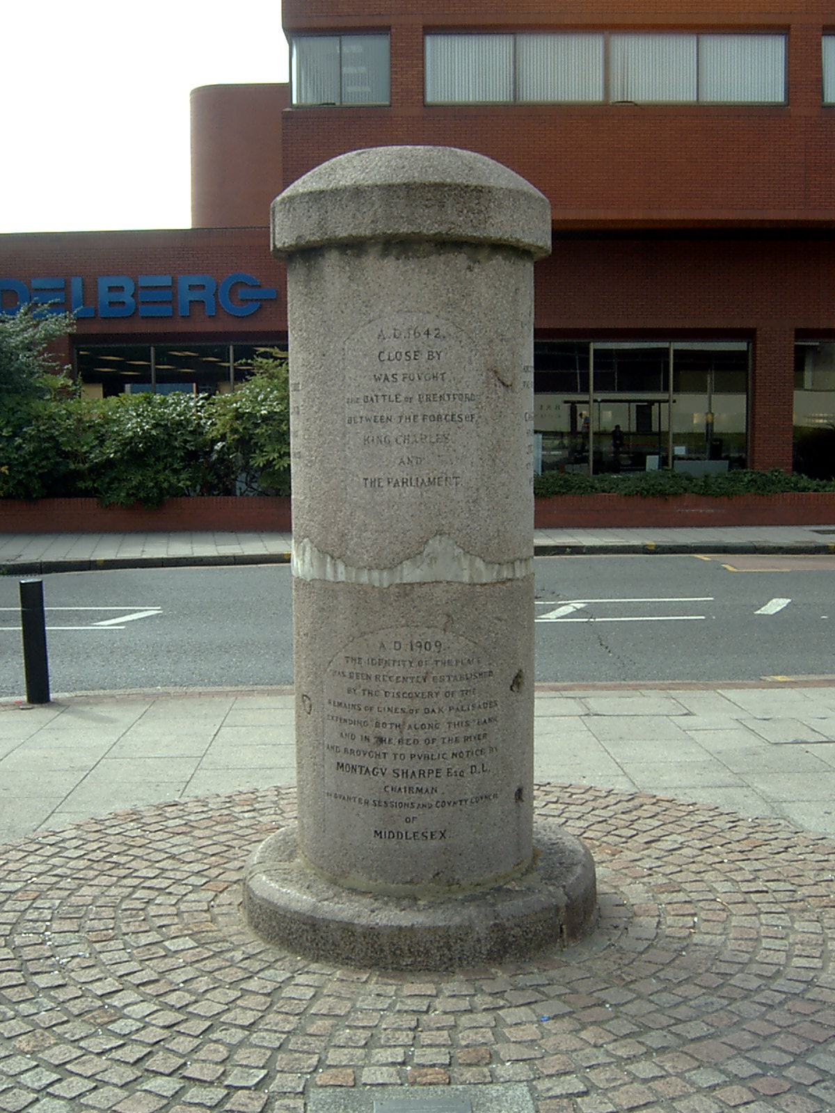 Battle of Brentford memorial Battle of Brentford memorial