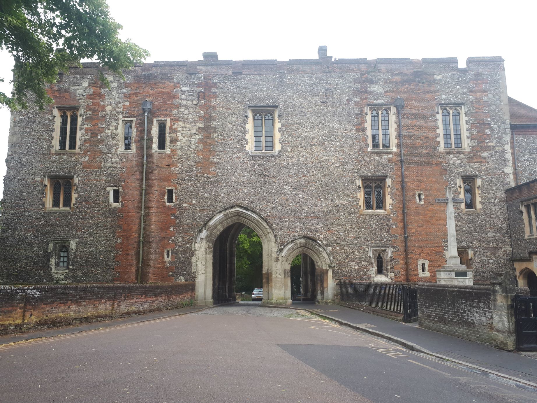 Abbey gateway at St Albans Abbey gateway at St Albans
