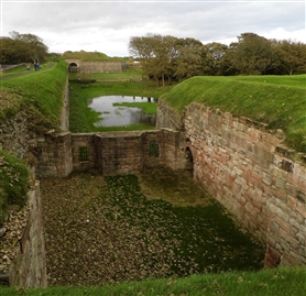 Town defences at Berwick