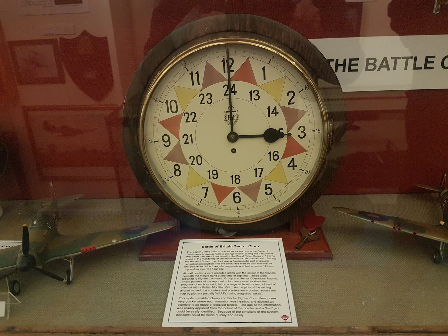 Sector clock Sector clock