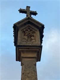 Top of the market cross in Stow on the Wold