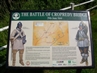 Information board Cropredy Bridge