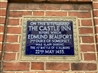 Memorial to the Duke of Somerset who was killed at the first battle of St Albans