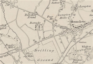 Hounslow Heath (Image: National Library of Scotland CC-BY Licence)