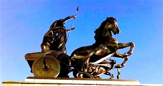 Boudica statue, Embankment, London