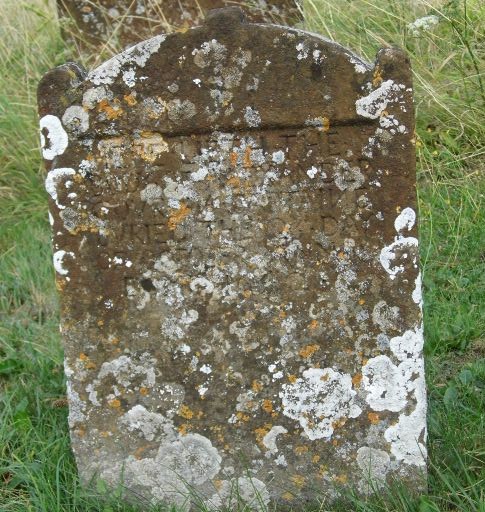 The Grave of Captain Gourdon, mortally wounded at the battle of Edgehill in the graveyard at Warmington The Grave of Captain Gourdon, mortally wounded at the battle of Edgehill in the graveyard at Warmington