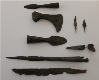 Some of the finds from Stamford Bridge