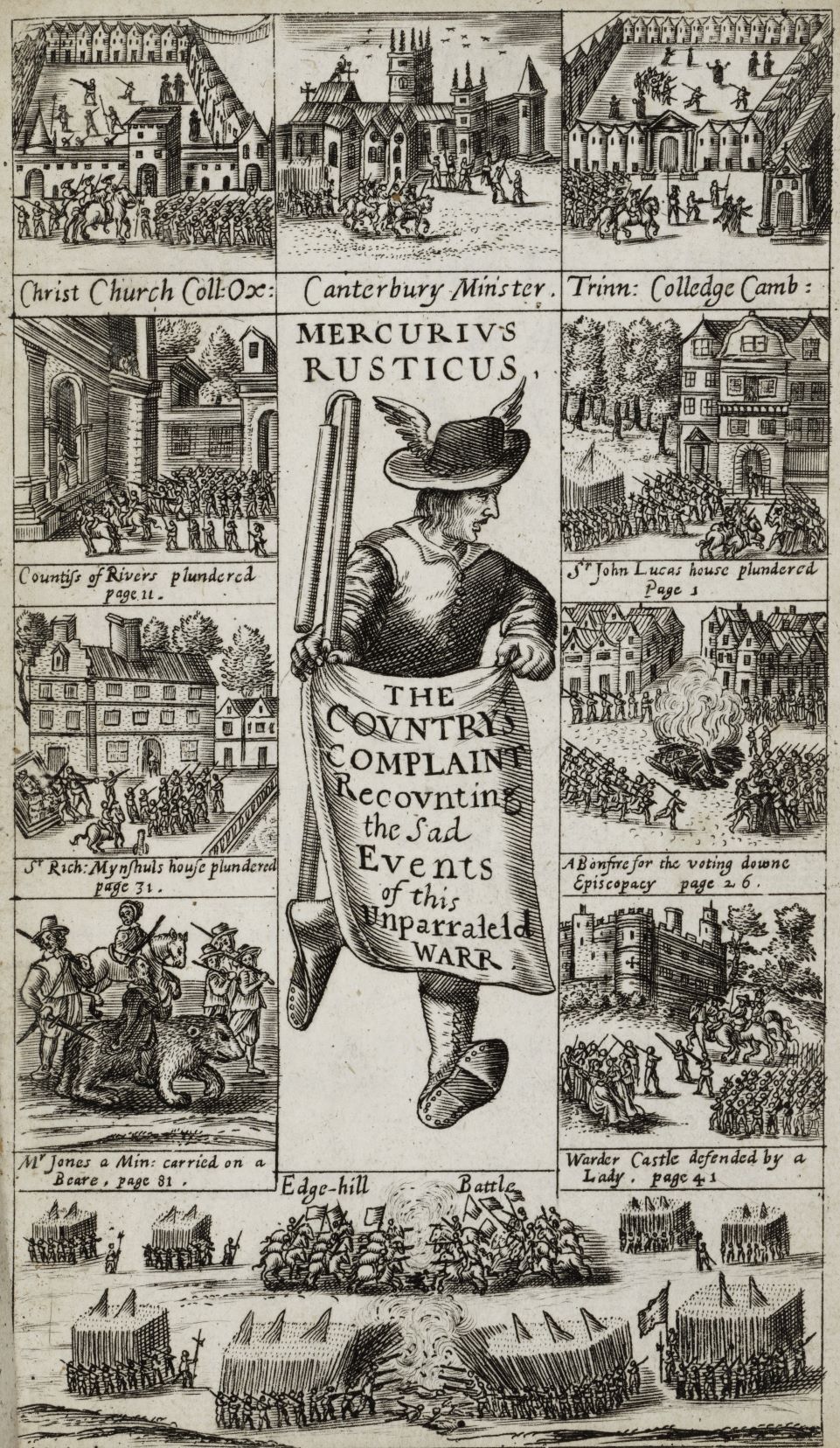 Mercurius Rusticus front page (Folger Shakespeare Library CC SA-4.0 International Licence) Mercurius Rusticus front page (Folger Shakespeare Library CC SA-4.0 International Licence)