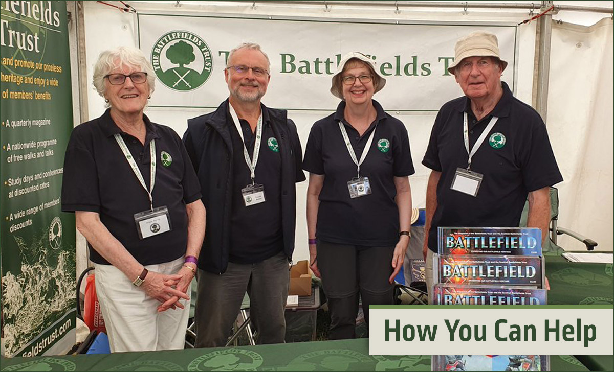 The Battlefields Trust, How can you help