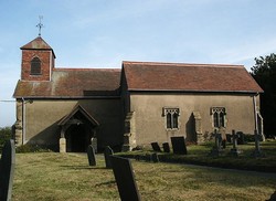Dadlington Church, where a chantry was established early in the 16th century in memory of those killed in the battle.