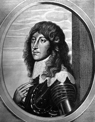 Prince Rupert, nephew of Charles I and one of the leading royalist commanders in the Civil War.