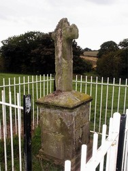 The medieval Audley Cross