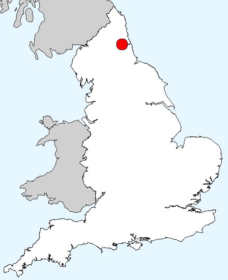 Newburn national location map