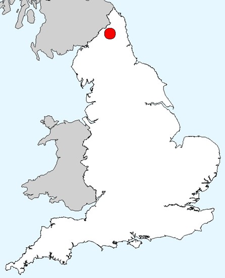 Otterburn national location map