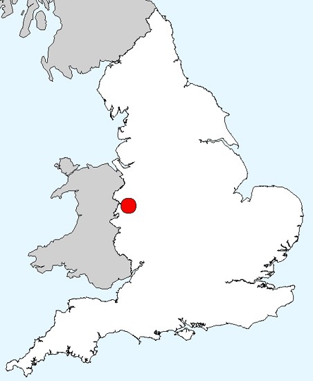 Shrewsbury national location map