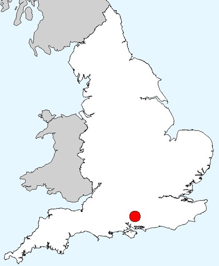 Cheriton national location map