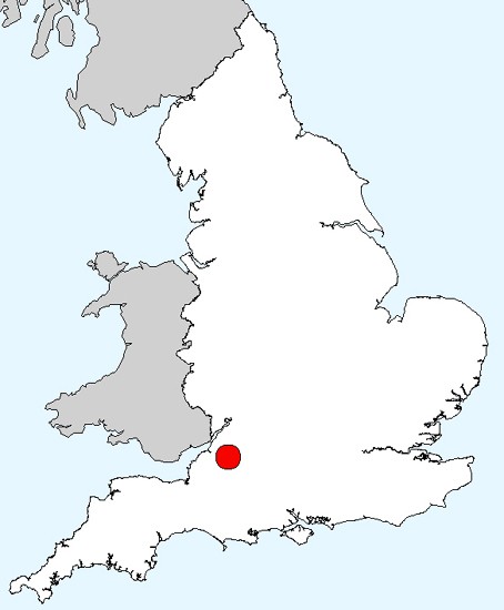 Lansdown national location map